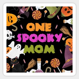 One Spooky Mom Magnet